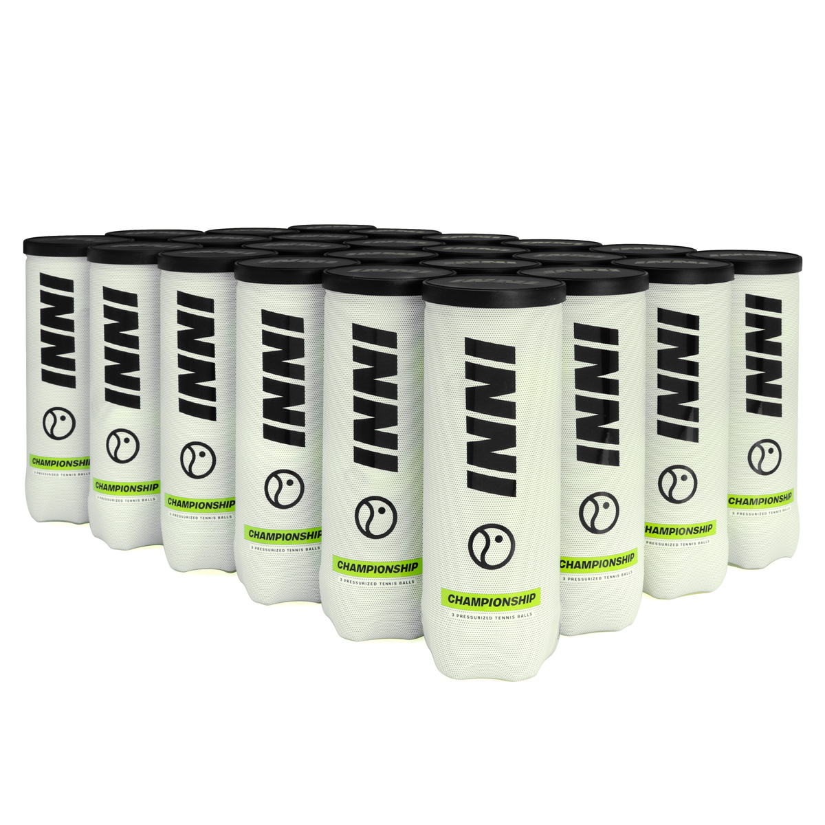 Bola de Tênis Inni Championship - Caixa com 24 Tubos